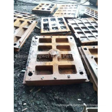 High Manganese Casting Tooth Plate of Metso Jaw Crusher